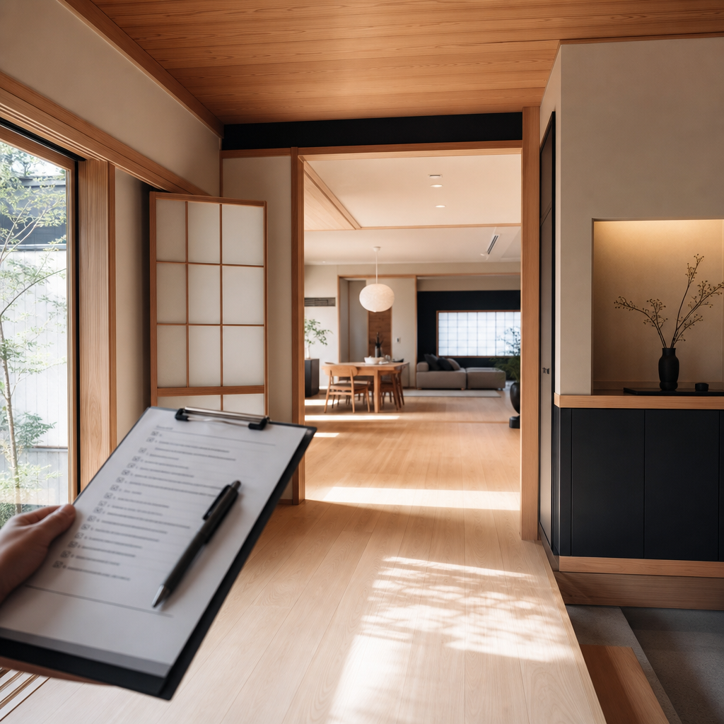 完成現場のチェック